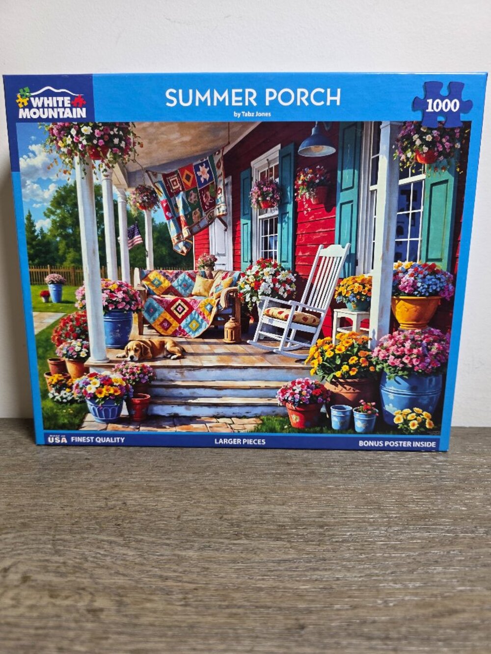 Summer Porch - 1000 Piece Jigsaw Puzzle by White Mountain 2025